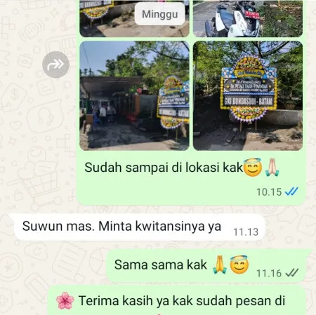 Pengiriman Papan Bunga Duka Ciamis