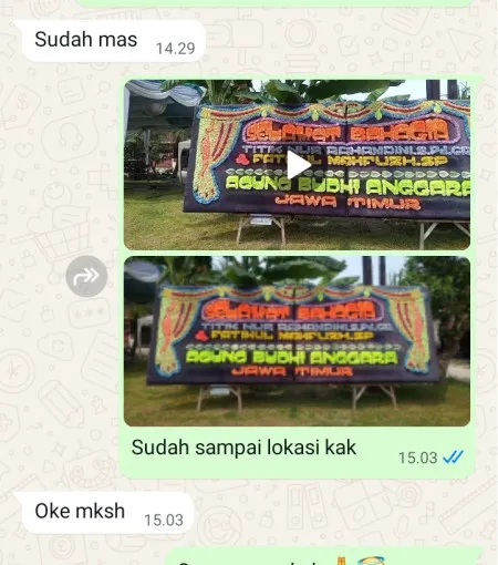 Pengiriman Papan Bunga Ciamis