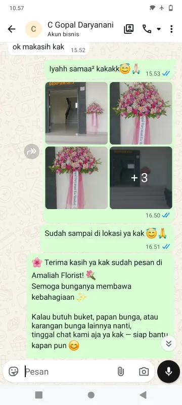 Pengiriman Karangan Bunga Ciamis
