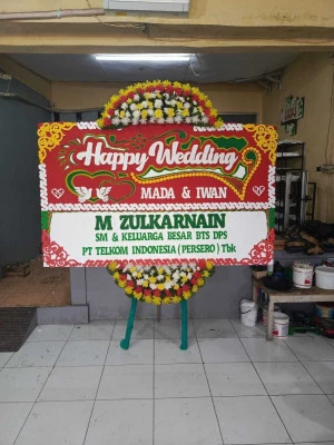 Papan Bunga di Ciamis