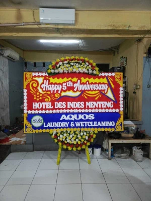 Papan Bunga di Ciamis