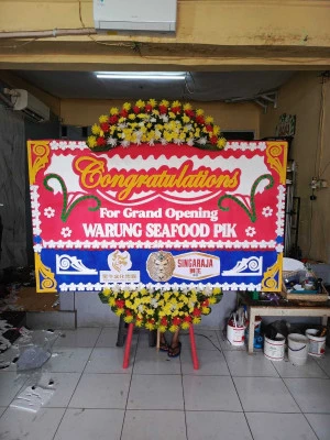 Papan Bunga di Ciamis
