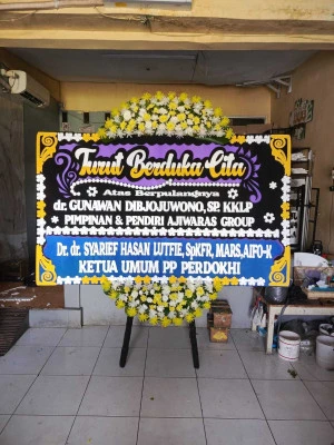 Papan Bunga di Ciamis